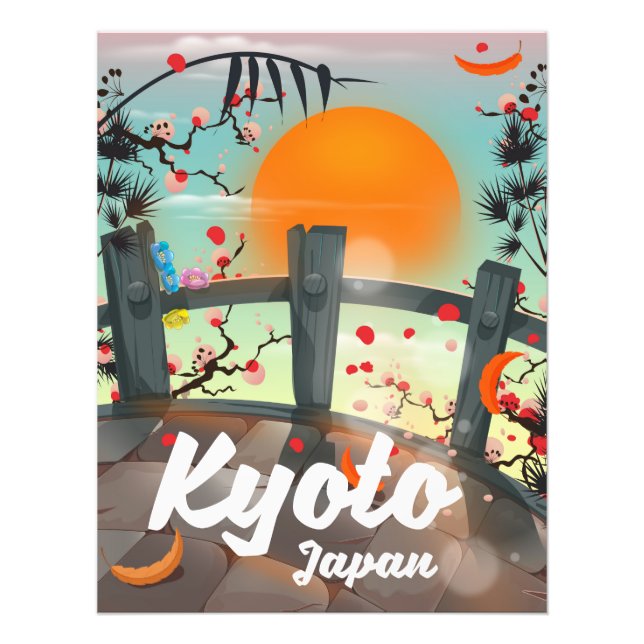 Kyoto Japan resposter Fototryck (Framsidan)