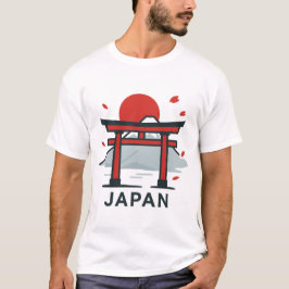 Kyoto Japan Torii Grind T-Shirt | Japanska resor