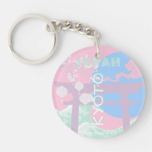 Kyoto Japan Travel Art, Rosa Preppy Art