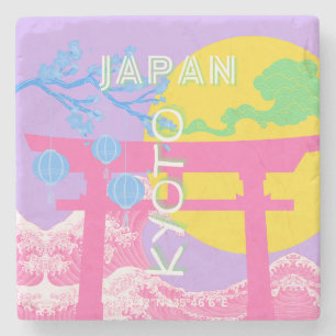 Kyoto Japan Travel Art Stenunderlägg