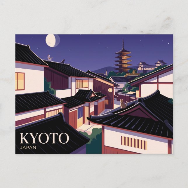 Kyoto Japan Vykort (Framsida)