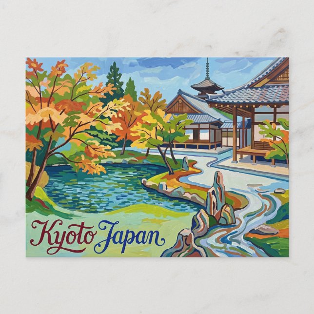 Kyoto Japan Vykort (Framsida)