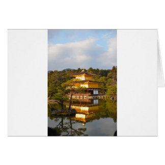 Kyoto Kinkaku Ji Japan Hälsningskort
