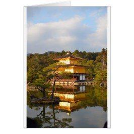 Kyoto Kinkaku Ji Japan Hälsningskort