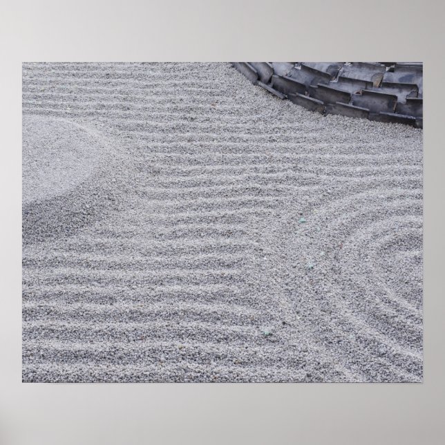 Kyoto, Kodai-ji Temple, Ringa Sand Mönster Poster (Framsidan)