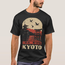 Kyoto Mist - Zen Cityscape Poster T Shirt