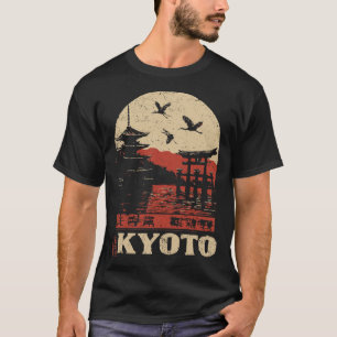 Kyoto Mist - Zen Cityscape Poster T Shirt