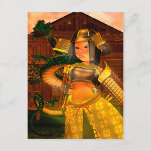 Kyoto Oriental Fantasy Art-vykort Vykort