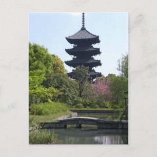 Kyoto Pagoda Vykort