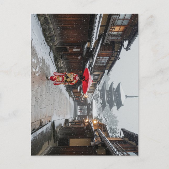 kyoto vykort (Framsida)