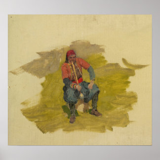 Kyraka - Nära östern Man Åsna 1868 Poster