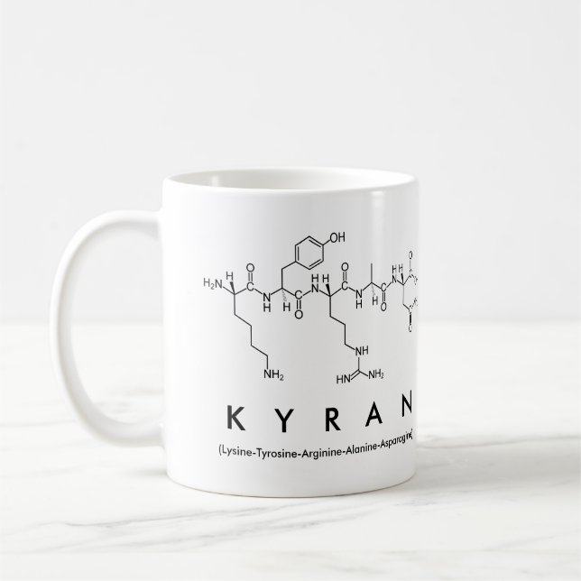 Kyran peptide namn mugg (Vänster)