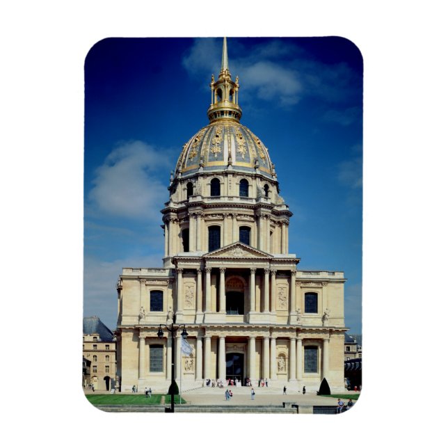 Kyrans utsida, påbörjade 1676 (bild) magnet (Vertikal)