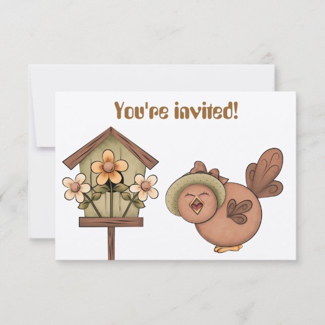 Kyrevenemang - inbjudan (Framsida)