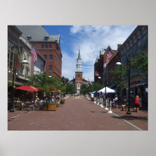 Kyrgata - burlington, vermont poster