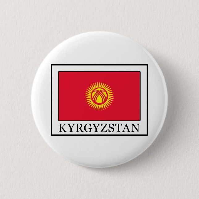Kyrgyzstan-knapp Knapp (Framsida)