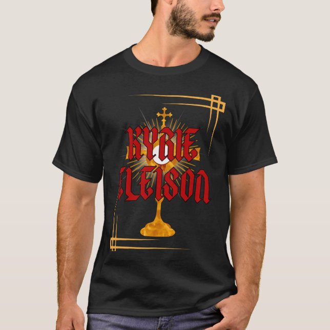 Kyrie Eleison T Shirt (Framsida)