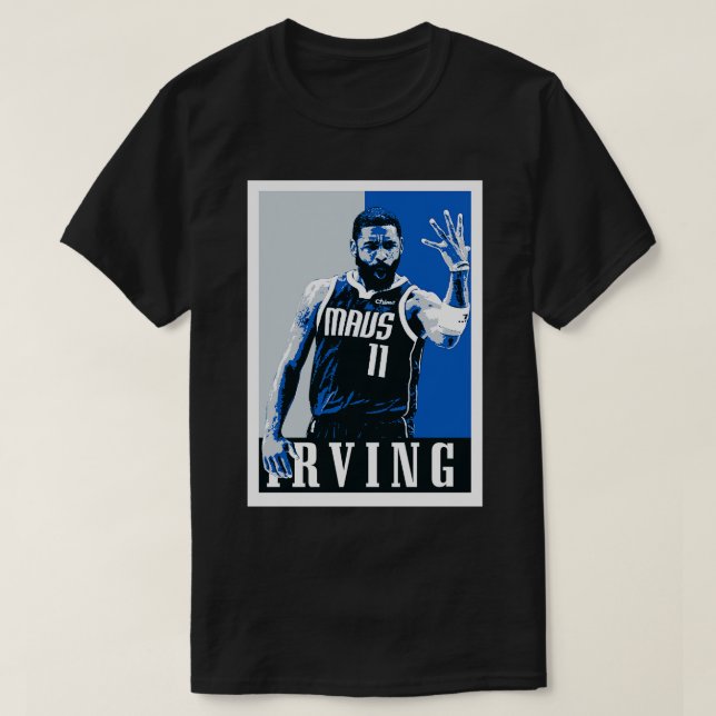 Kyrie Irving Art Stil TShirt T Shirt (Design framsida)