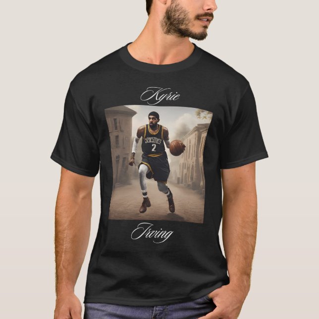 Kyrie Irving Dribbling T Shirt (Framsida)