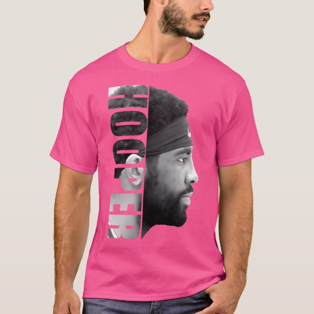 Kyrie Irving - Hooper - Blackwhite T Shirt (Framsida)