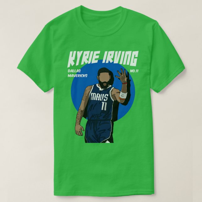 Kyrie Irving Tecknad Stil Art TShirt T Shirt (Design framsida)