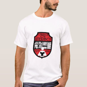 Kyrka av läs-och skrivkunnighet t shirt