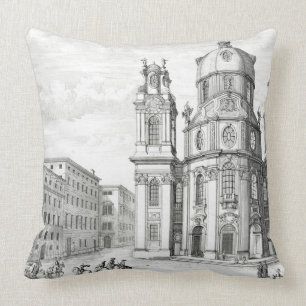 Kyrka av Notre Dame, Salzburg, Österrike, från Kudde