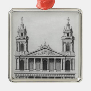 Kyrka av Sanktt-Sulpice Julgransprydnad Metall