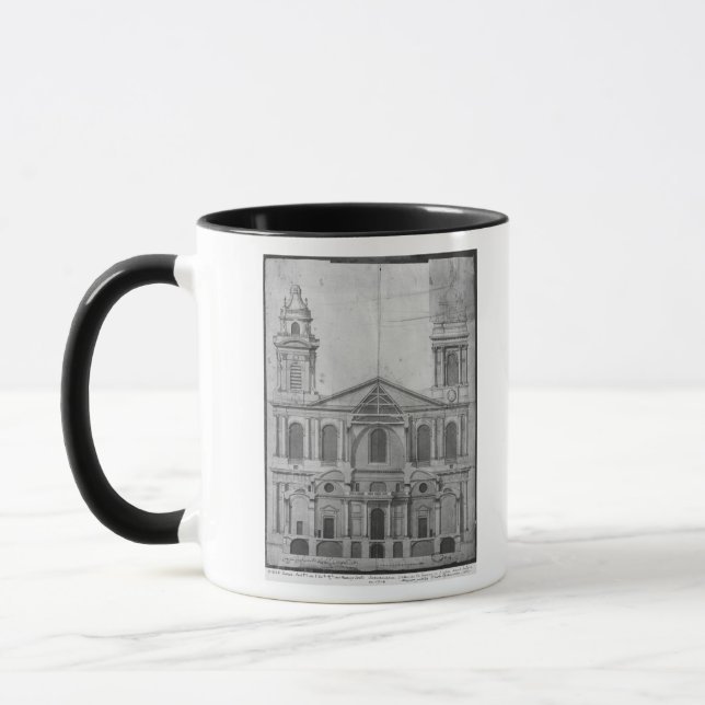Kyrka av Sanktt-Sulpice Mugg (Vänster)