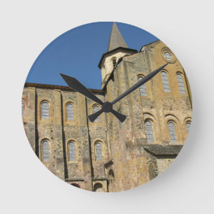 Kyrka av St. Foy, börjad c.1050 av abboten Odolri Rund Klocka