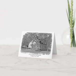 Kyrka för Bra Shepherd Note Cards Kort