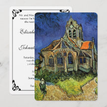 Kyrka i Auvers av Vincent van Gogh Bröllop