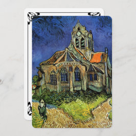 Kyrka i Auvers av Vincent van Gogh Bröllop Inbjudningar