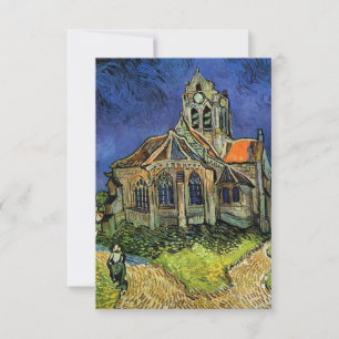 Kyrka i Auvers av Vincent van Gogh Bröllop OSA Kort