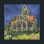 Kyrka i Auvers av Vincent van Gogh Magnet<br><div class="desc">Kyrkan i Auvers av Vincent van Gogh är en vintage bra konst post impressionism arkitektonisk målning. En yttre syn på en kyrka med nedfläckad glasfönster och ett figur som går mot Chapel längs en kullstolpe väg. Om konstnären: Vincent Willem van Gogh (1853-1890) var en av de mest berömd Post impressionist-målarna...</div>