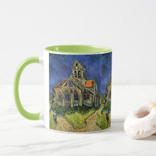Kyrka i Auvers-sur-Oise av Vincent van Gogh Mugg