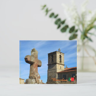 Kyrka i Barcelos, Portugal Helg Vykort