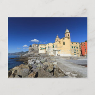 Kyrka i Camogli Vykort