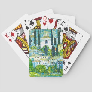 Kyrka i Cassone Gustav Klimt Casinokort