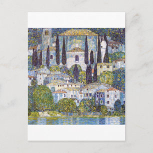 Kyrka i Cassone, Gustav Klimt Vykort