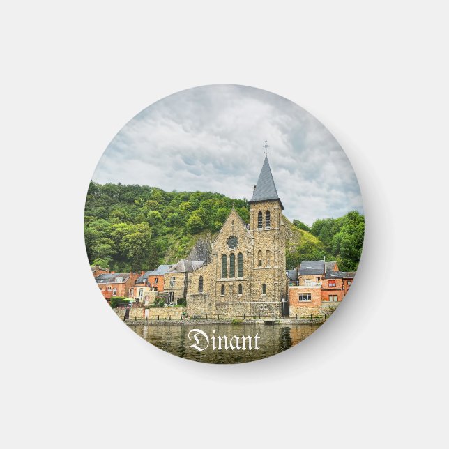 kyrka i Dinant Magnet (Framsidan)
