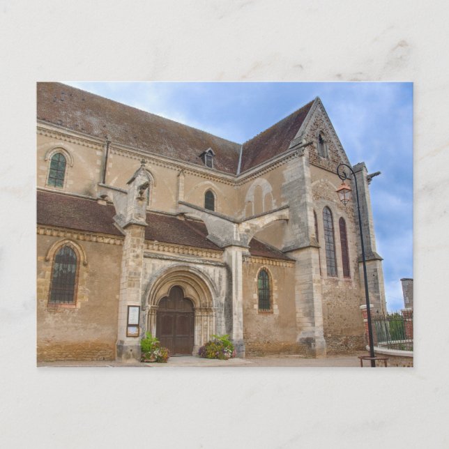 Kyrka i Frankrike Vykort (Framsida)