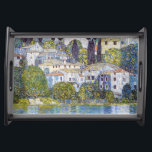 Kyrka i Kassone, Gustav Klimt Frukostbricka<br><div class="desc">Gustav Klimt (14 juli, 1862 - 6 februari 1918) var en österrikisk symbolmålare och en av de mest framstående medlemmarna i Wien Secession-rörelsen. Klimt noteras för målningar, murar, skisser och andra föremål d'art. Förutom hans verk, som innefattar anklagelser och porträtt, målade han upp landskap. Klimt var bland konstnärer från Wienutträdet...</div>