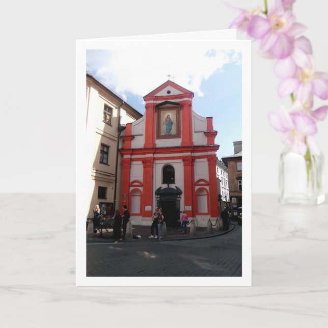 Kyrka i Krakow, Polen Kort (Orkide)