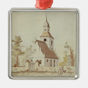 Kyrka i Pankow, Berlin Julgransprydnad Metall