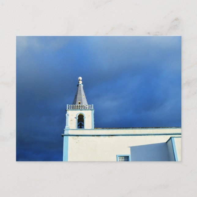 Kyrka i Sunrise: Angra do Heroismo, Azorerna Vykort (Framsida)