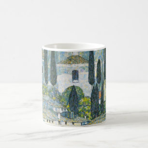 Kyrka (Kirche) i Cassone av Gustav Klimt Kaffemugg