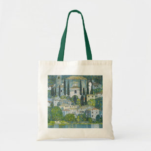 Kyrka (Kirche) i Cassone av Gustav Klimt Tygkasse