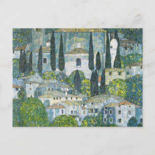 Kyrka (Kirche) i Cassone av Gustav Klimt Vykort