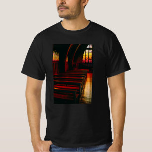 Kyrka, kristen, jesus, gud, bibel t shirt